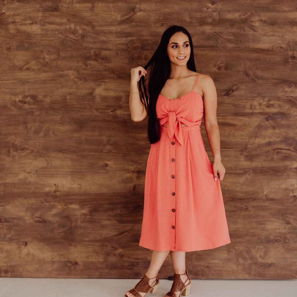 Salmon Dress